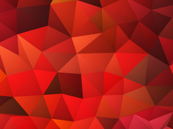 Abstract red vector background