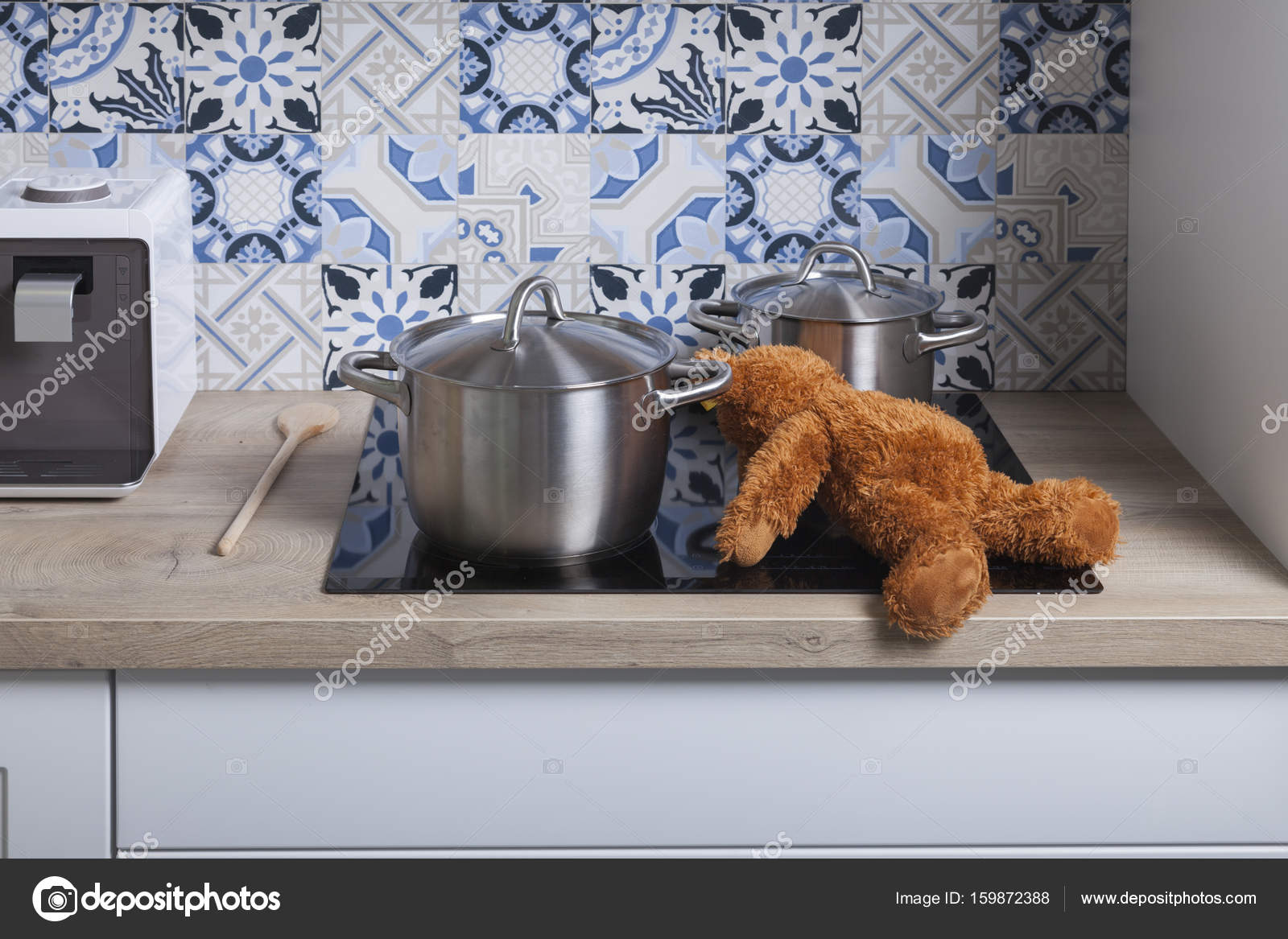 teddy bear kitchen