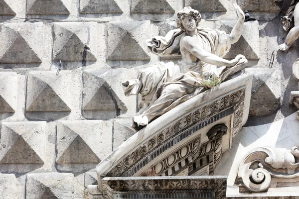 Ashlar i det historiske sentrum av Napoli – stockfoto