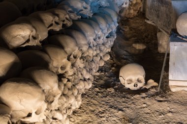 Fontanel mezarlığı Napoli, İtalya