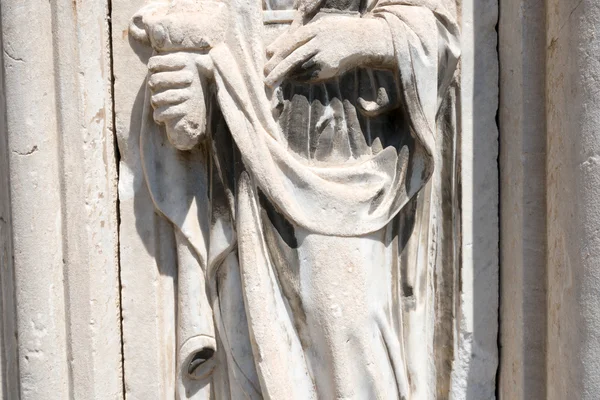 나폴리에서 고딕 교회 — 스톡 사진