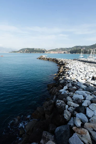Lerici, Itália vista do porto — Fotografia de Stock