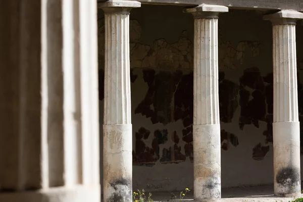 Columns in Villa Oplontis — Stock Photo, Image