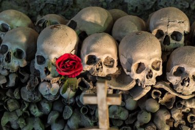 Fontanel mezarlığı Napoli, İtalya