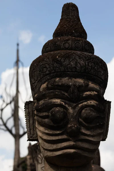 Wat xieng khuan Buddha Park. vientiane, lao — Stockfoto