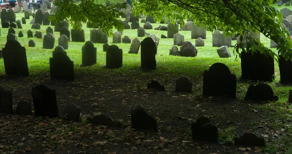 Boston, Massachusetts,. Granary Burying Ground — Stock Photo, Image