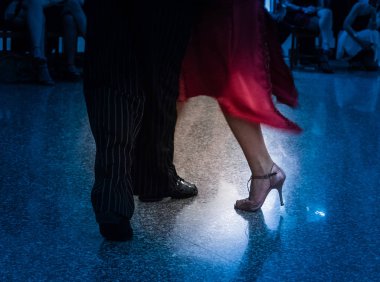 Ayrıntı tango ayakkabısı