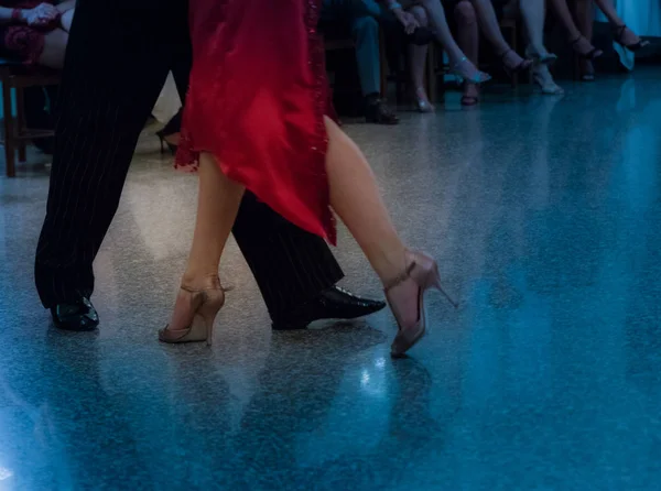 Detalle de zapatos de tango — Foto de Stock