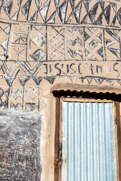 Tiebele. aldeia de kassena — Fotografia de Stock