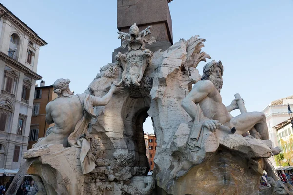 Piazza Navona, Roma — Foto de Stock