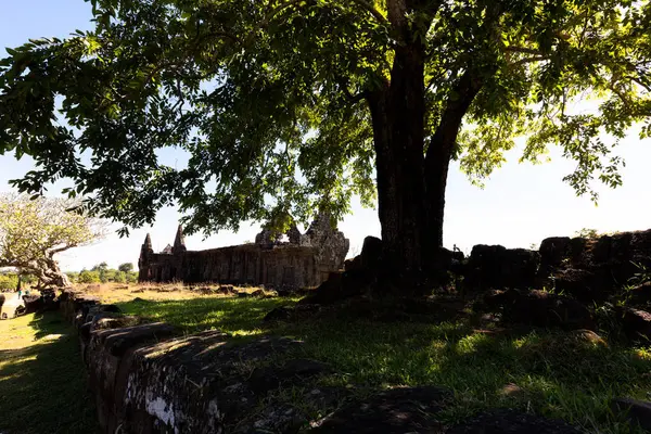 Ват Пхоу в Чампасаке — стоковое фото