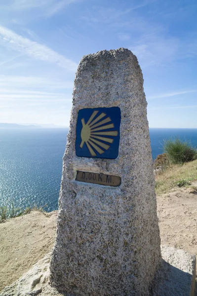 Mojon och kängor i Finisterre — Stockfoto