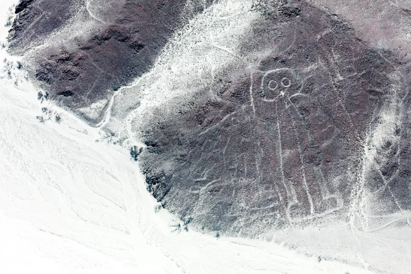 Planině Nazca z letadla — Stock fotografie
