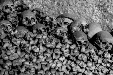 Fontanel mezarlığı Napoli, İtalya