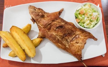 Fried eskiden şiling şimdi domuz