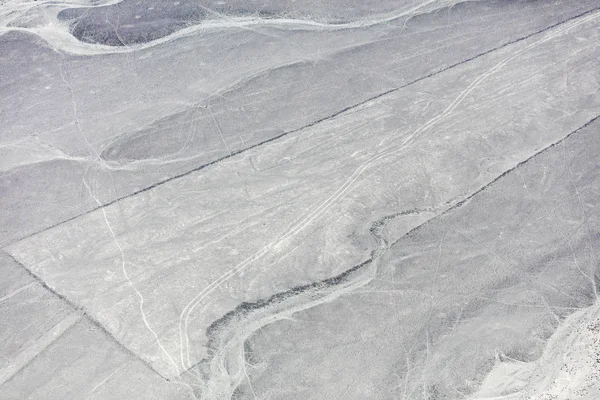 Linhas de Nazca da aeronave — Fotografia de Stock