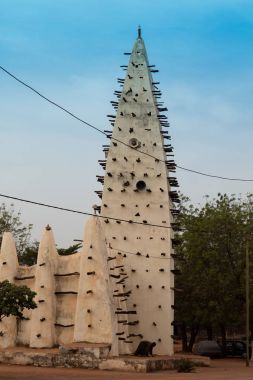 mosque in Bobo-Dioulasso clipart
