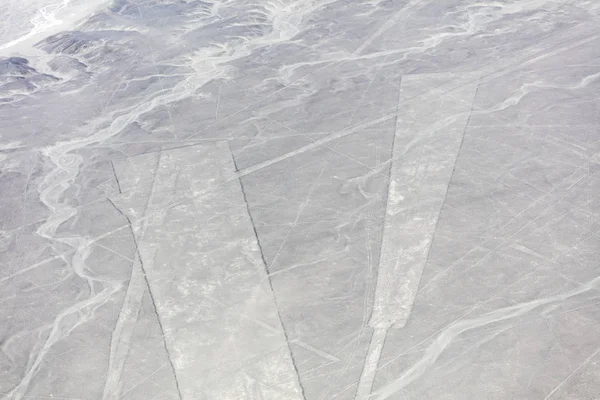 Nazca lines from the aircraft — Stock Photo, Image