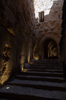 Ajloun Kalesi Kuzey-Batı Ürdün. Arap ve Haçlılar fort.