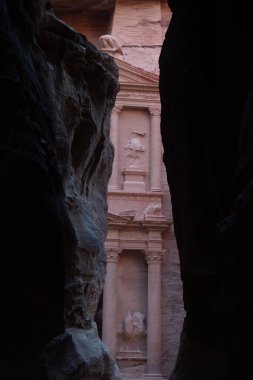 Petra şehrinin girişi