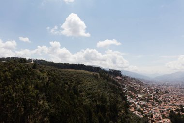 Yukarıdan gelen Cuzco