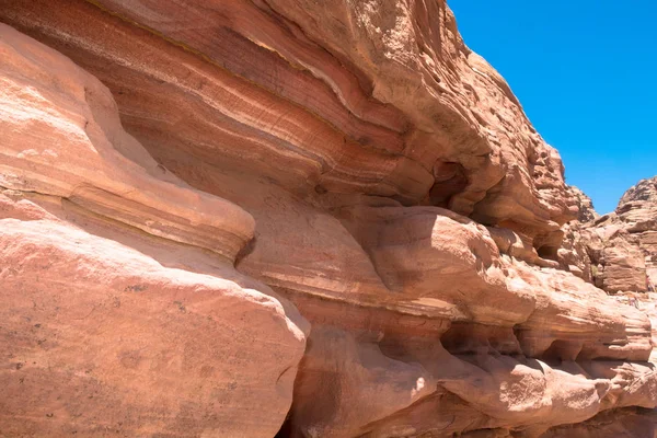 Petra, antica città in Giordania — Foto Stock