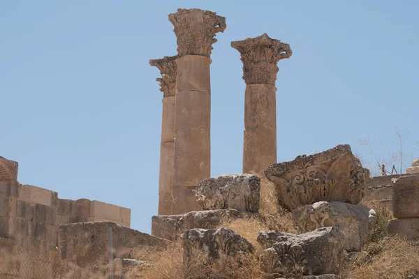 Jerash, Amman yakınlarındaki antik şehir. — Stok fotoğraf