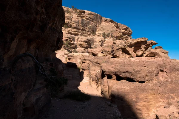 Petra, antigua ciudad en Jordania —  Fotos de Stock