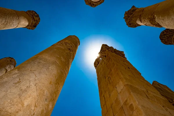 Jerash, Amman yakınlarındaki antik şehir. — Stok fotoğraf