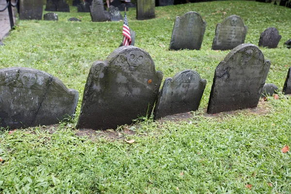 Boston, Massachusetts. Sýpka pohřebiště — Stock fotografie