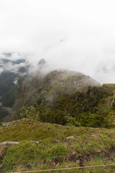 Machu Picchu Peru Unesco Dünya Mirası Bölgesi — Stok fotoğraf