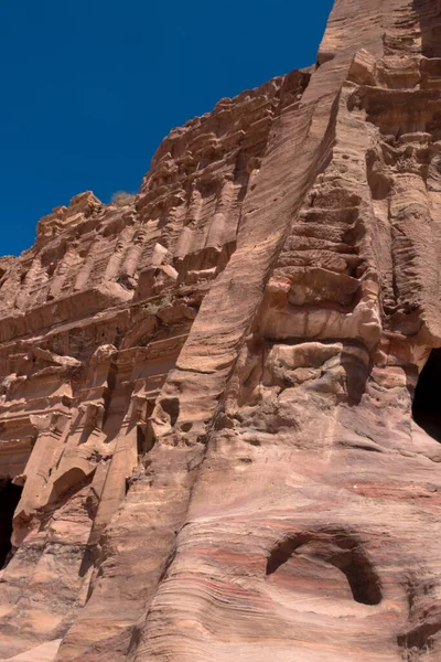 Rovine Petra Patrimonio Mondiale Unesco Giordania — Foto Stock