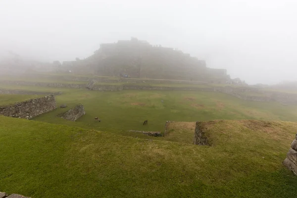 Machu Picchu Peru Unesco Weltkulturerbe — Stockfoto