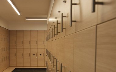 Soyunma odası görünümünü