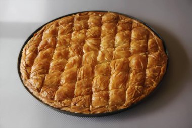 Geleneksel Yunan peynir pasta