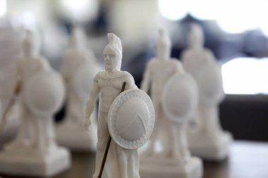 Geleneksel kültür Hatıra Eşyası antik Yunan Spartalı askerleri Leonidas