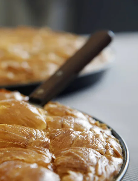 Geleneksel Yunan peynir pasta