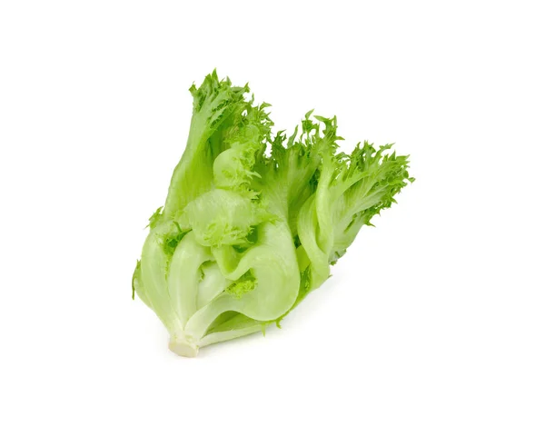 Fresh iceberg lettuce on white background — Stock Photo, Image