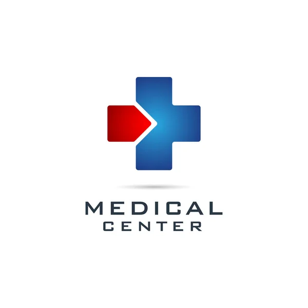 Zdrowie Medycyna Projekt Logo Wektor Szablon — Wektor stockowy