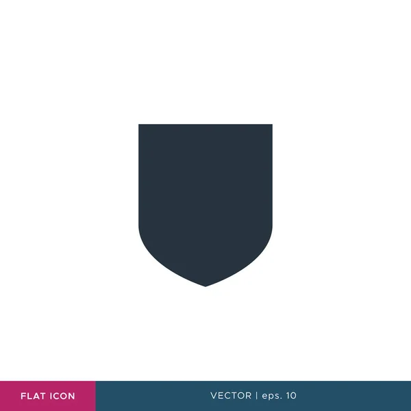 Shield Icon Vector Illustration Logo Design Template Vektor Eps — Stockvektor