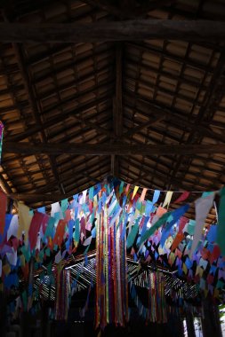 Bayraklar ve parti dekorasyon junina