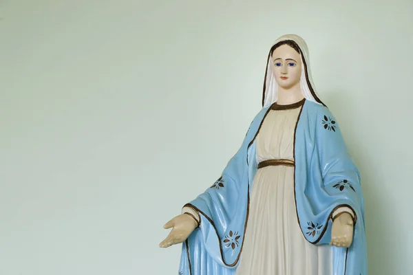 Estátua da imagem de Nossa Senhora da Graça — Fotografia de Stock