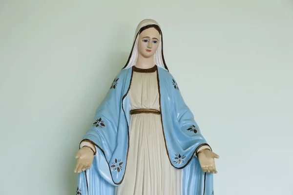 Statua dell'immagine della Madonna della Grazia — Foto Stock