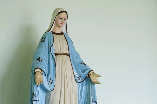 Statua dell'immagine della Madonna della Grazia — Foto Stock