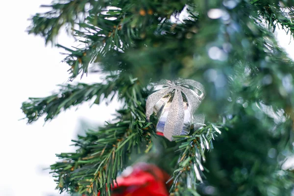 Natal e Ano Novo feriados fundo — Fotografia de Stock