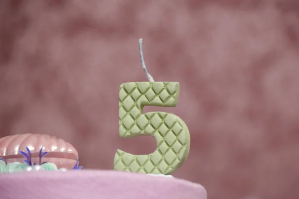 Caramelle di partito - torta di compleanno — Foto Stock