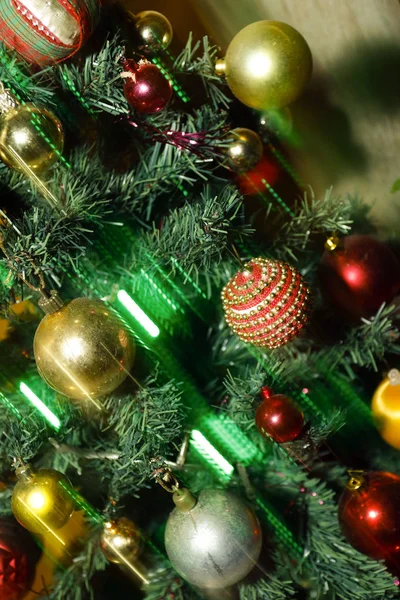 Natal e Ano Novo feriados fundo — Fotografia de Stock