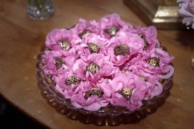 Parti Şekeri - Kutlama İçin Şeker - Şeker Kalpli Lacy