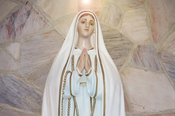 Estatua Imagen Nuestra Señora Fátima Madre Dios Religión Católica Nuestra — Foto de Stock