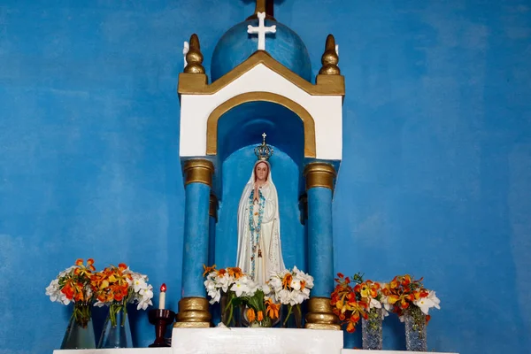 Estatua Imagen Nuestra Señora Fátima Madre Dios Religión Católica Nuestra —  Fotos de Stock